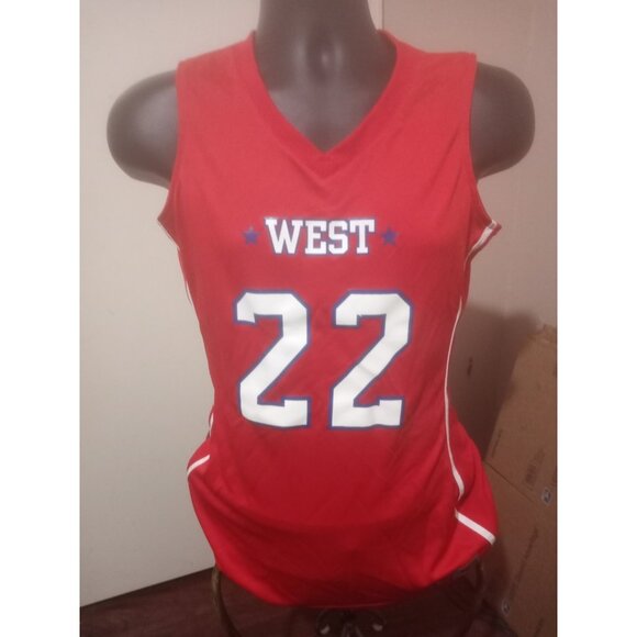 Men's Team Nike Medium M NBA  All Star West Basketball Jersey #22 Red - Picture 1 of 11